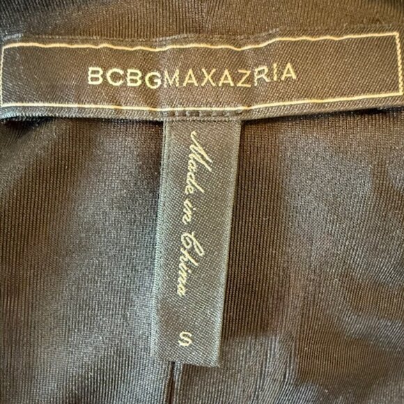 BCBGMAXAZRIA Purple Burnout Velvet Halter Gown S - Picture 7 of 7